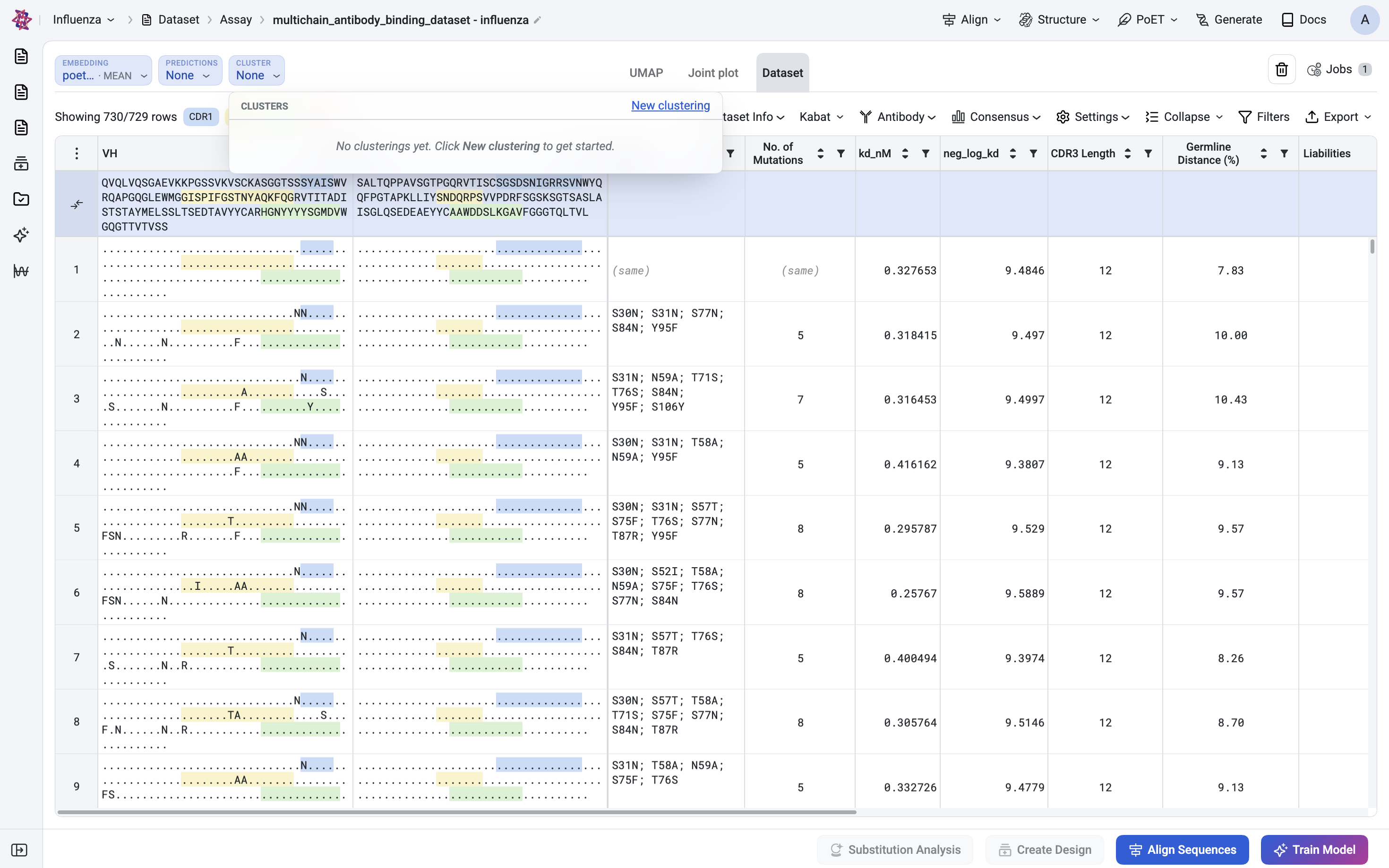 new cluster job