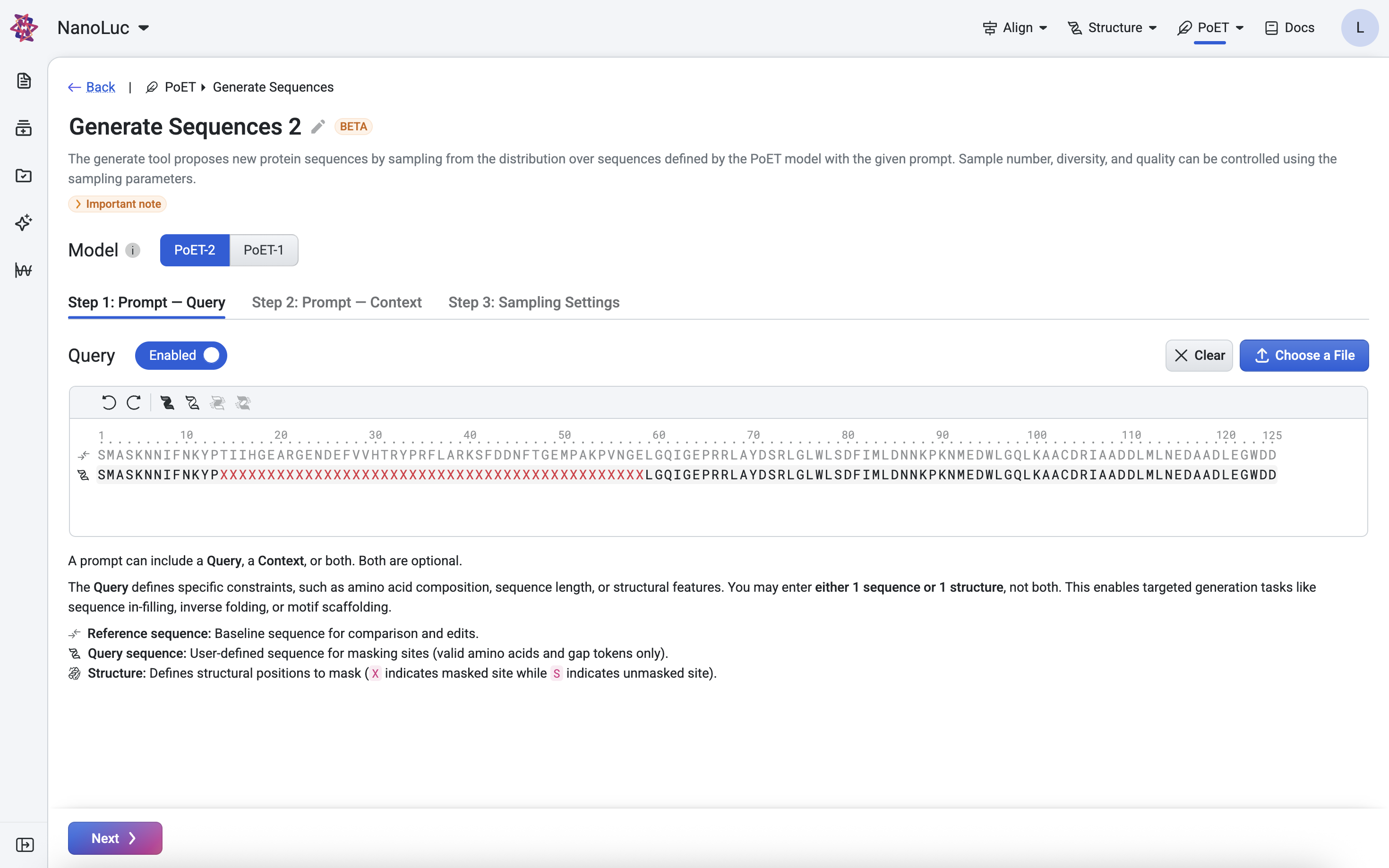 Uploading query