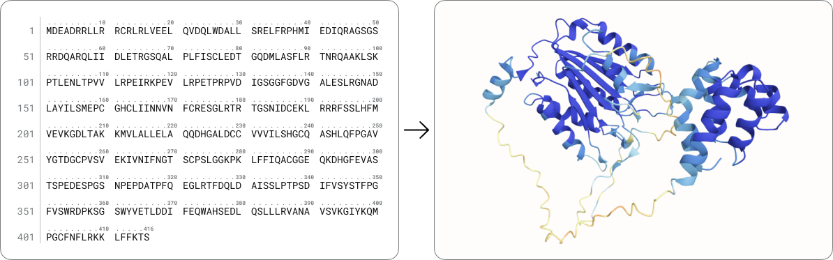 Sequence to Structure